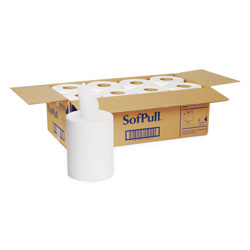 Sofpull Premium Jr. Cap. Towel, 7.80 in x 12 in, White, 275/Roll, 8 Rolls/Carton