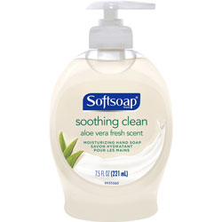 Softsoap Liquid Hand Soap, Aloe Vera, 7.5 fl. oz., 6/CT, Pearl