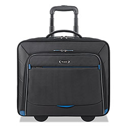 Solo Active Rolling Overnighter Case, 7.75 in x 14.5 in x 14.5 in, Black