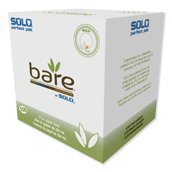 Solo Bare Eco-Forward Sugarcane Dinnerware, 12oz, Bowl, Ivory, 125/Pk, 8 Pks/Ct