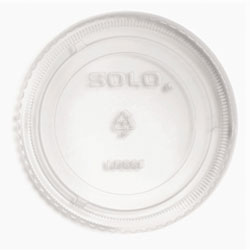Solo Flat Top Lid, Clear