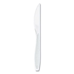 Solo Inc. Impress Heavyweight Full-Length Polystyrene Cutlery, Knife, White, 100/Box