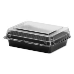 Solo Specialty Containers, Black/Clear, 18oz, 6.22w x 5.91d x 2.09h, 200/Carton