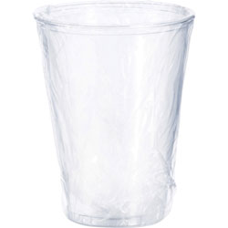 Solo Wrapped Ultra Clear PET Cold Cups, 10 fl oz, 500/Carton, Clear, Polyethylene Terephthalate (PET), Beverage