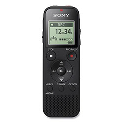 Sony ICD-PX470 Digital Voice Recorder, 4 GB, Black
