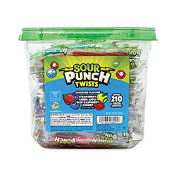 Sour Punch® Twists, Variety, 2.59 lb Tub, Approx. 210 Pieces