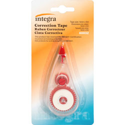 Sparco Correction Tape, Non refillable, 5mmx6mm, White Tape