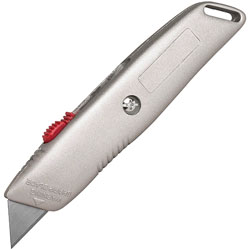 Sparco Retractable Utility Knife, 3 Positions, 6"