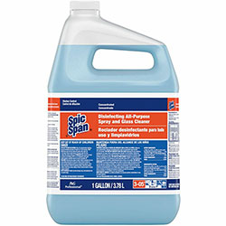 Spic and Span Concentrated Cleaner, Ready-To-Use/Concentrate Liquid, 128 fl oz (4 quart), 2/Carton, Blue