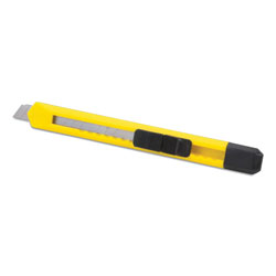Stanley Bostitch Quick Point Utility Knife, 9 mm, Yellow/Black