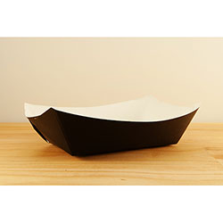 SQP Food Tray #300 Solid Black