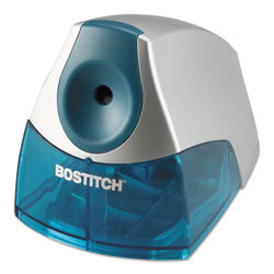 Stanley Bostitch Personal Electric Pencil Sharpener, AC-Powered, 4.25 in x 8.4 in x 4 in, Blue