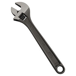 Stanley Bostitch Protoblack™ Adjustable Wrench, 10 in L, 1-5/16 in Opening, Black Oxide
