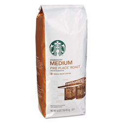 Starbucks Whole Bean Coffee, Pike Place Roast, 1 lb Bag
