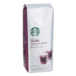 Starbucks Whole Bean Coffee, Dark Espresso Roast, 16 oz Bag