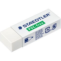 Staedtler Eraser, Latex-free, Large, 20 Count