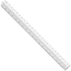 Staedtler Plastic Triangular Scales, For Architects, 12"