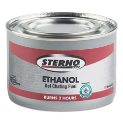 Sterno Ethanol Gel Chafing Fuel Can, 170g, 72/Carton