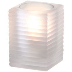 Sterno Kelly Flameless Candle Holder, Frost