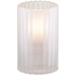 Sterno Paragon Flameless Candle Holder, Frost