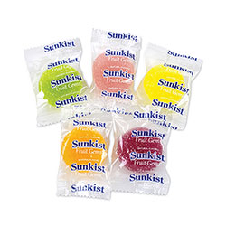 Sunkist® Fruit Gems Chewy Candy Assortment, Assorted Natural Fruit Flavors, 2.12 lb Bag, 90 Count