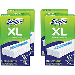 Swiffer Sweeper XL Dry Sweeping Cloths - 16 Per Box - White