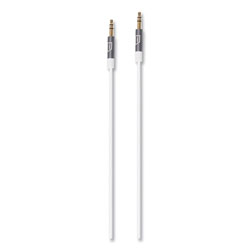 Targus iStore 3.5 mm AUX Audio Cable, 4.9 ft, White