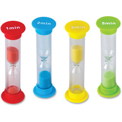Teacher Created Resources Small Sand Timers Combo Pack, 4/PK, Multi