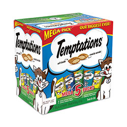Temptations™ Cat Treats Mega Pack Variety, 6.3 oz Pouch, 4/Pack