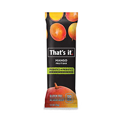 That's it. Nutrition Bar, Probiotic Mango Fruit, 1.2 oz Bar, 12/Box