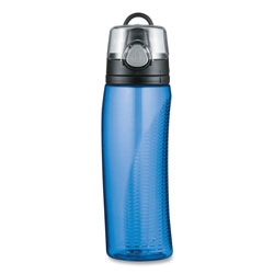 Thermos Intak by Thermos Hydration Bottle with Meter, 24 oz, Blue, Polyester