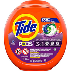 Tide PODS Laundry Detergent - Liquid - 62 fl oz (1.9 quart) - Spring Meadow Scent - 4 / Case