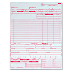 TOPS UB04 Hospital Insurance Claim Form, 8 1/2 x 11, Laser Printer, 2500 Forms