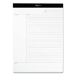 TOPS FocusNotes Legal Pad, Meeting-Minutes/Notes Format, 50 White 8.5 x 11.75 Sheets