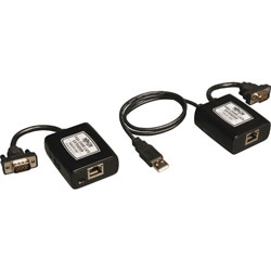 Tripp Lite Extender Kit, VGA over Cat5/Cat6, Transmitter/Receiver, Black
