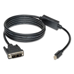 Tripp Lite Mini DisplayPort to DVI Cable Adapter (M/M), 6 ft.