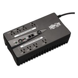Tripp Lite ECO Series Energy-Saving Standby UPS, USB, 8 Outlets, 550 VA, 420 J