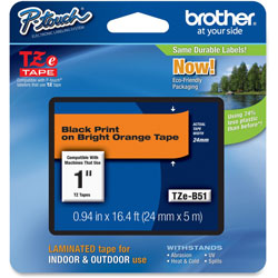Brother TZe B51 - Laminated Tape - 1 Roll(s)