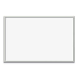U Brands Magnetic Dry Erase Board with Aluminum Frame, 36 x 24, White Surface, Silver Frame