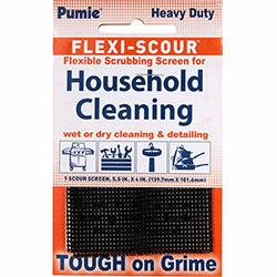 U.S. Pumice Flexi-Scour Scouring Screen, 1 Pack, Gray