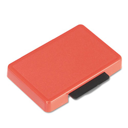 U.S. Stamp & Sign T5440 Dater Replacement Ink Pad, 1 1/8 x 2, Red
