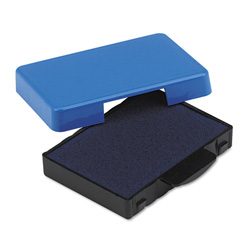 U.S. Stamp & Sign Trodat T5430 Stamp Replacement Ink Pad, 1 x 1 5/8, Blue