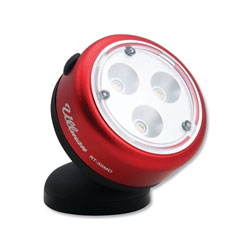 Ullman LED Magnetic Rotating Work Light, 110 Lumens, 3 SMD, 3 AAA Batteries Included