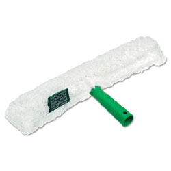 Unger Original Strip Washer with Green Nylon Handle, White Cloth Sleeve, 18 Inches (UNGWC450)