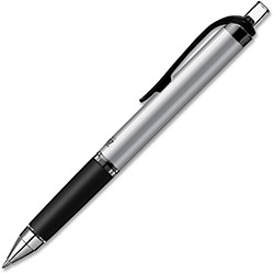 Uni-Ball Gel Impact Pen, Retractable, Refillable, 1.0mm, 12/BX, BK Ink