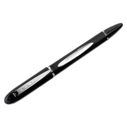 Uni-Ball Jetstream Stick Ballpoint Pen, Bold 1mm, Black Ink, Black Barrel (UBC33921)