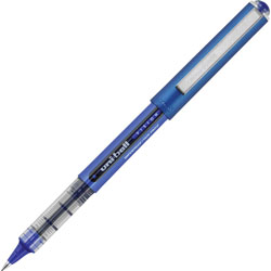 Uni-Ball Pen, Rollerball, 0.38mm Point, 1/2 inWx5-1/2 inLx3/5 inH, 12/DZ,BE