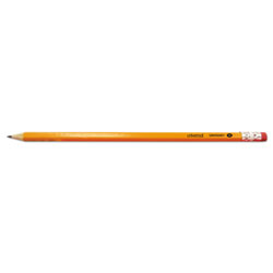 Universal #2 Pre-Sharpened Woodcase Pencil, HB (#2), Black Lead, Yellow Barrel, 24/Pack