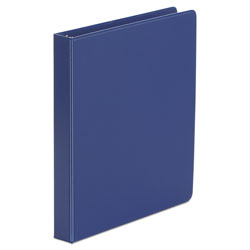 Universal Economy Non-View Round Ring Binder, 3 Rings, 1" Capacity, 11 x 8.5, Royal Blue (UNV31402)