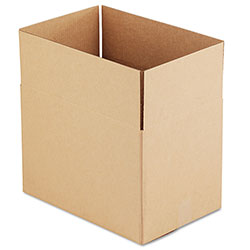 Universal Fixed-Depth Corrugated Shipping Boxes, Regular Slotted Container (RSC), 12 in x 18 in x 12 in, Brown Kraft, 25/Bundle